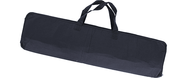 Easywall Flex Tasche Schwarze Tragetasche mit zwei Griffen, geeignet für den Transport von Materialien.