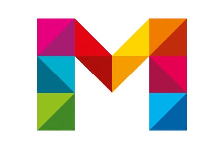 Logo von 'Das Geheimnisvolle M Best Practise' Logo mit dem Buchstaben 'M', bestehend aus bunten, geometrischen Formen in verschiedenen Farben.