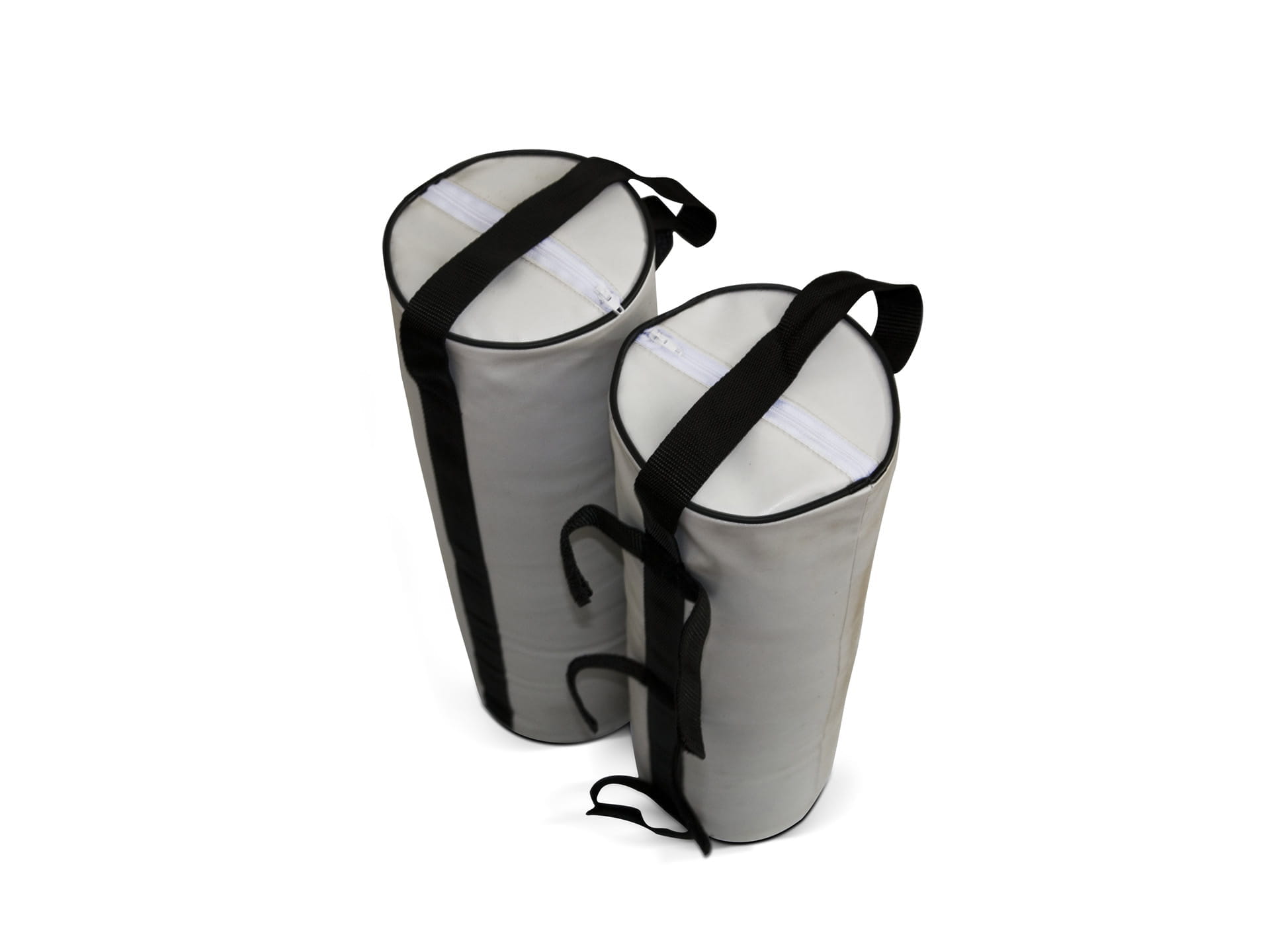 Gewicht Sets für Faltzelte Octa Gewicht Sets für Faltzelte Octa, bestehend aus zwei schwarzen Gewichtsbeuteln und einem stabilen Gewichtsbalken.