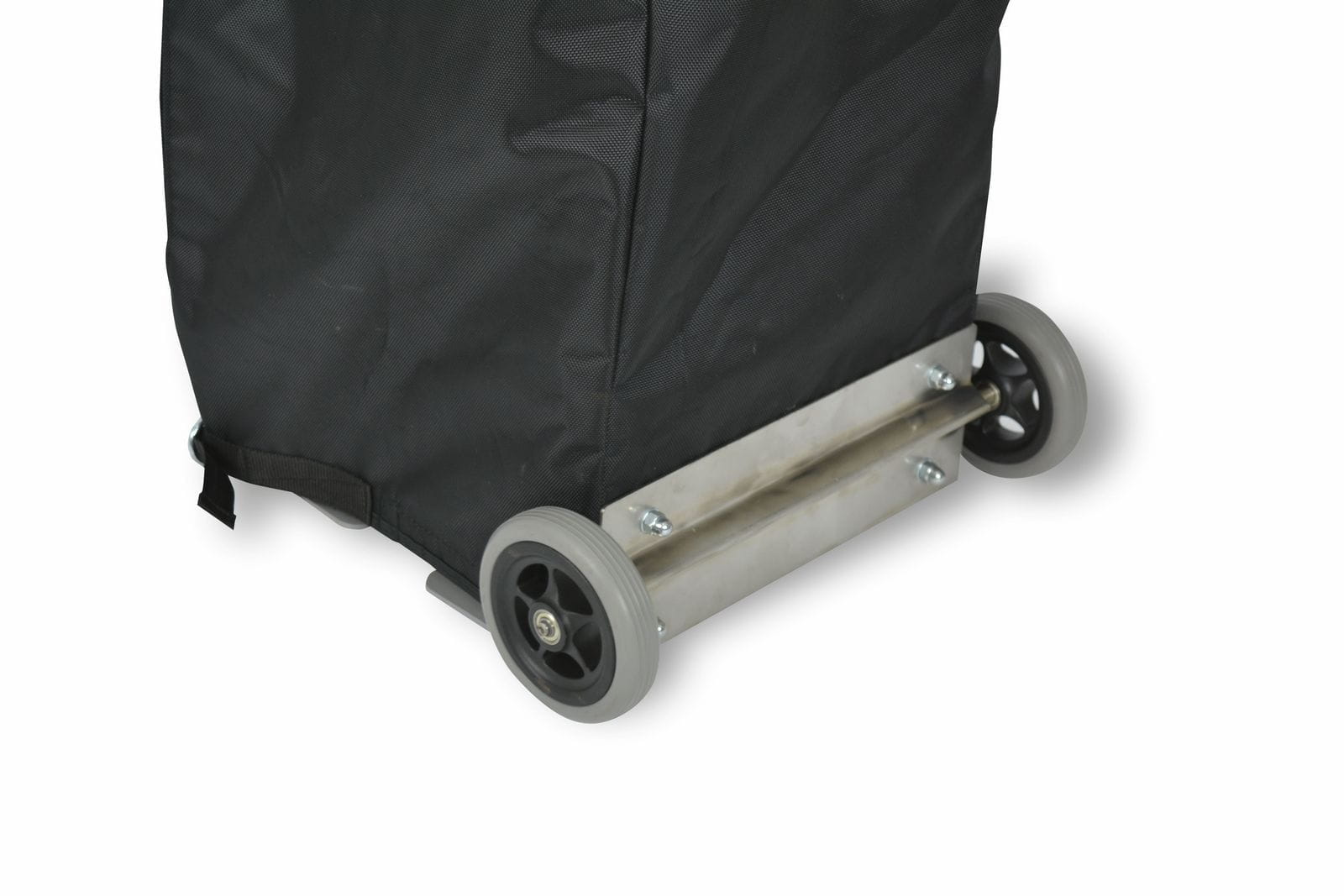 Transporttasche Transporttasche mit Rollen, schwarz, aus robustem Material, mit stabilen Rädern.