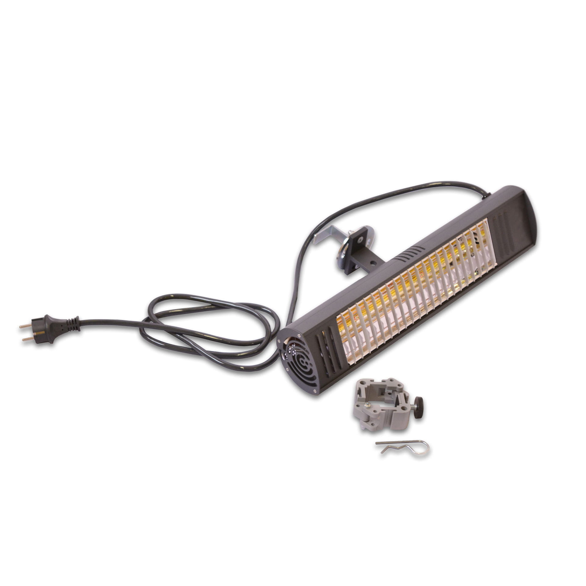 Sonnenschirm Gastro Zubehör Heizstrahler Heizstrahler für Sonnenschirm, mit Kabel und Montageset.