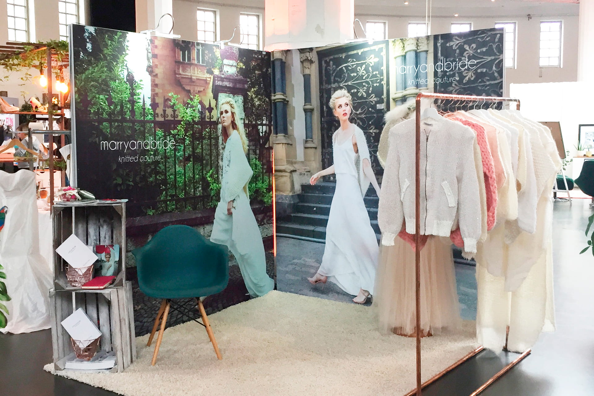 Textilspannrahmen Bekleidungsgeschäft