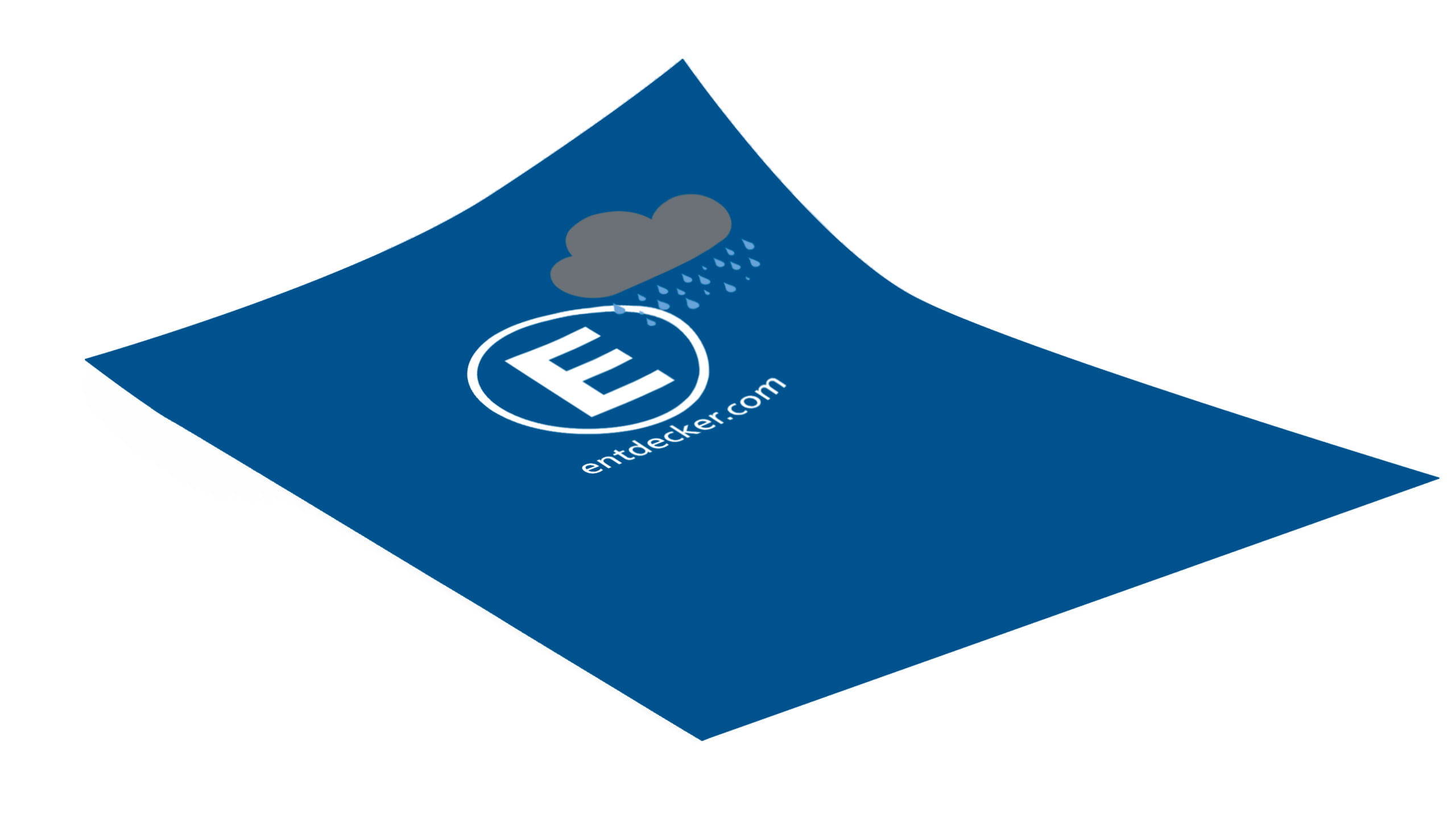 Liegendes Plakat aus wasserfestem Outdoorpapier