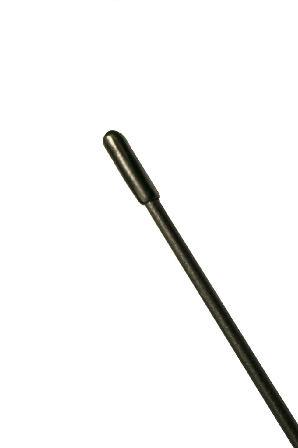 Easyflag Spitze Schwarze Spitze des Produkts Easyflag, hergestellt von ENTDECKER, mit abgerundetem Ende.