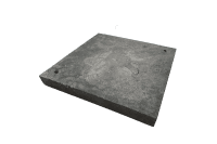 Easyflag Bodenplatte 11,5kg grau, 100% Recycling-Kunststoff 