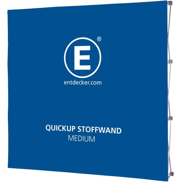 Quickup Stoffwand Set Medium Front