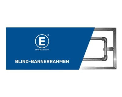 Blind-Bannerahmen